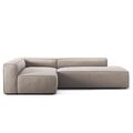 Grand 3-Seater Lounge Sofa Open End Right Sandshell/Beige