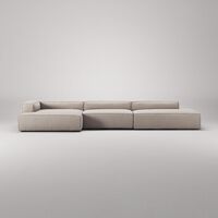 Grand 5-Seater Sofa Open End Right Sandshell/Beige