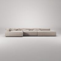 Grand Divano 5 Posti Terminale Aperto Destro Sandshell/Beige