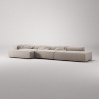 Grand Divano 5 Posti Terminale Aperto Destro Sandshell/Beige