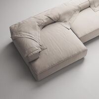 Grand 5-Seater Sofa Open End Right Sandshell/Beige