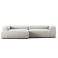 Grand 3-Seater Sofa Chaise Longue Left Moonwhite