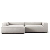 Grand 3-Seater Sofa Chaise Longue Left Moonwhite