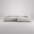 Grand 3-Sits Soffa Schäslong Höger Moonwhite