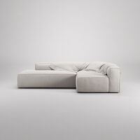 Divano A 3 Posti Grand Open End Left Moonwhite