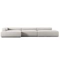 Grand 5-Seater Sofa Open End Right Moonwhite
