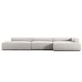 Grand 5-Seater Sofa Open End Left Moonwhite