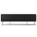 Vogue TV Bench With Legs 180 Anthracite/ Black