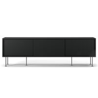 Vogue TV Bench With Legs 180 Anthracite/ Black