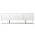 Mobile TV Vogue con Gambe 180 Bianco/ Nero