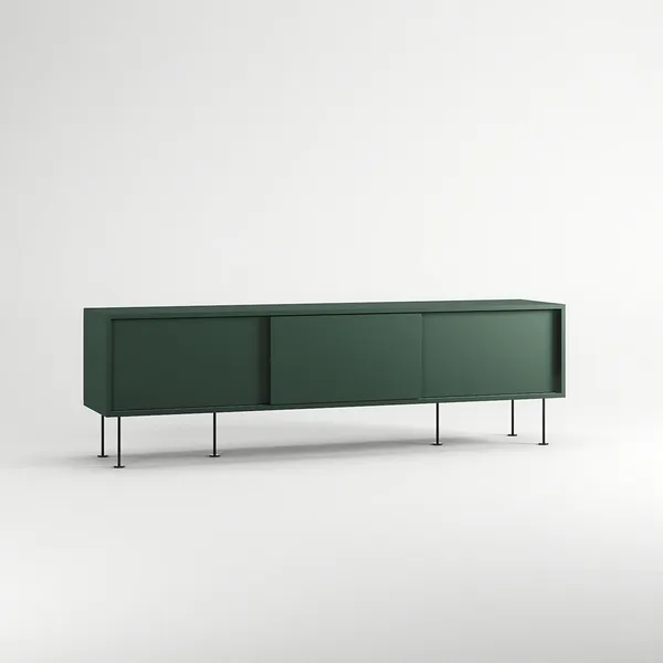 Vogue Mobile TV con Gambe 180 Verde/Nero