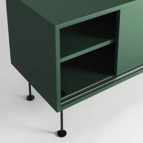 Vogue Mobile TV con Gambe 180 Verde/Nero