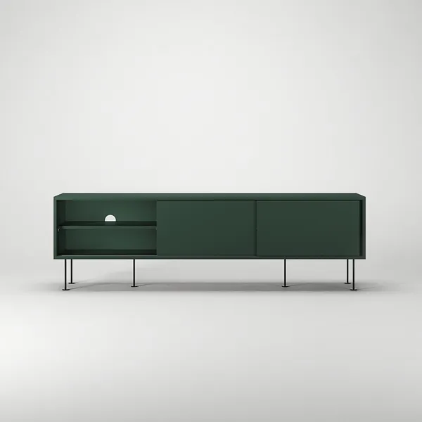 Vogue Mobile TV con Gambe 180 Verde/Nero