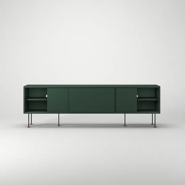 Vogue Mobile TV con Gambe 180 Verde/Nero