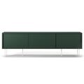Vogue Mobile TV con Gambe 180 Verde/Bianco