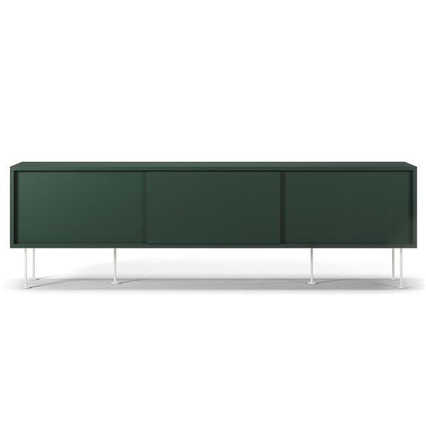 Vogue TV Bench with Legs 180 Green/White
