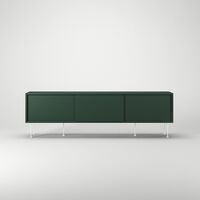Vogue Mobile TV con Gambe 180 Verde/Bianco