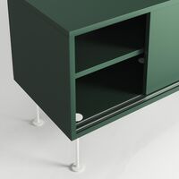Vogue Mobile TV con Gambe 180 Verde/Bianco