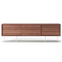 Vogue Mobile TV con Gambe 180 Noce/Bianco