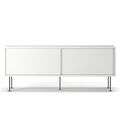 Mobile TV Vogue con Gambe 136 Bianco/ Nero
