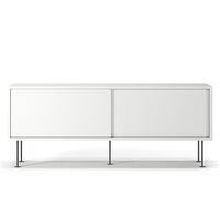 Mobile TV Vogue con Gambe 136 Bianco/ Nero