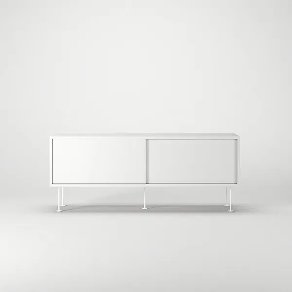 Mobile TV Vogue con Gambe 136 Bianco