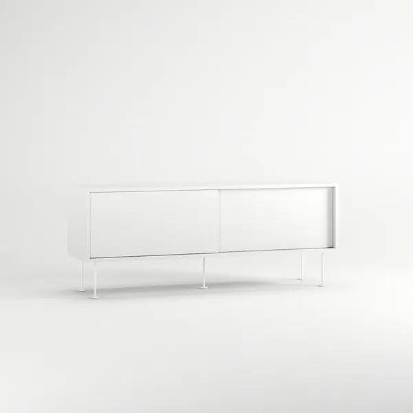 Mobile TV Vogue con Gambe 136 Bianco