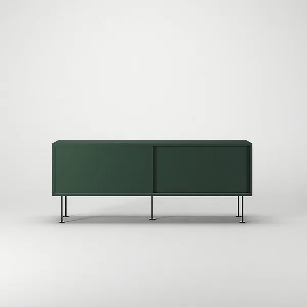 Vogue Mobile TV con Gambe 136 Verde/Nero