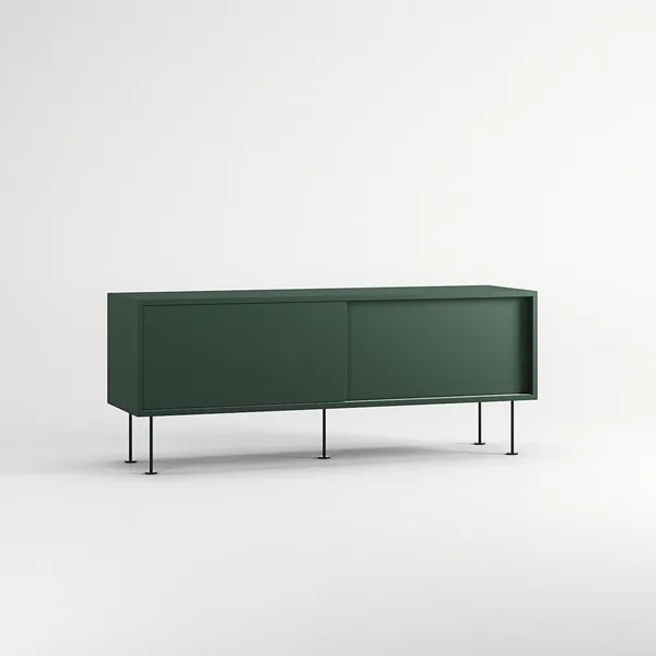 Vogue Mobile TV con Gambe 136 Verde/Nero