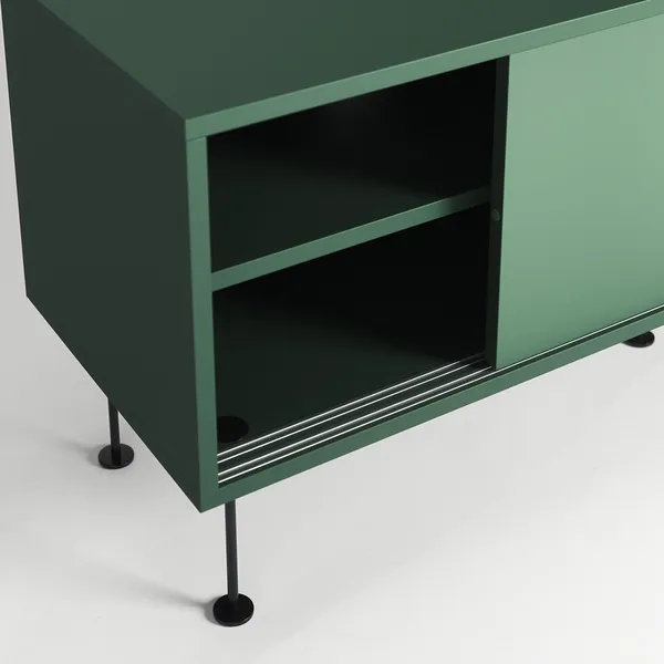 Vogue Mobile TV con Gambe 136 Verde/Nero