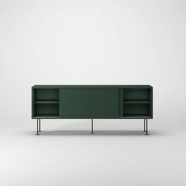 Vogue Mobile TV con Gambe 136 Verde/Nero