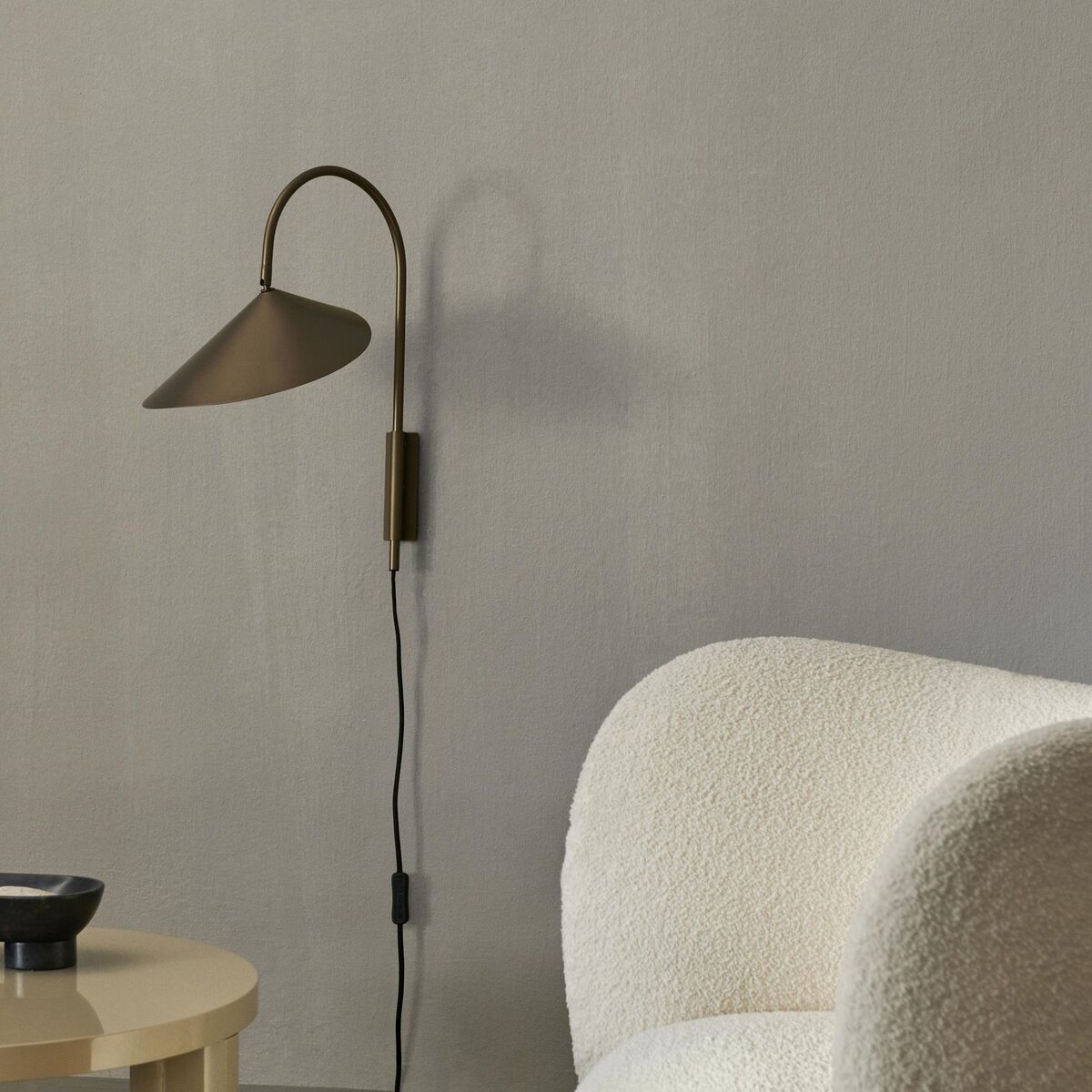 Arum Draaibare Wandlamp Brons