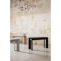Bevel Bench White Oiled Beech
