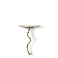 Curvature Wall Table Brass