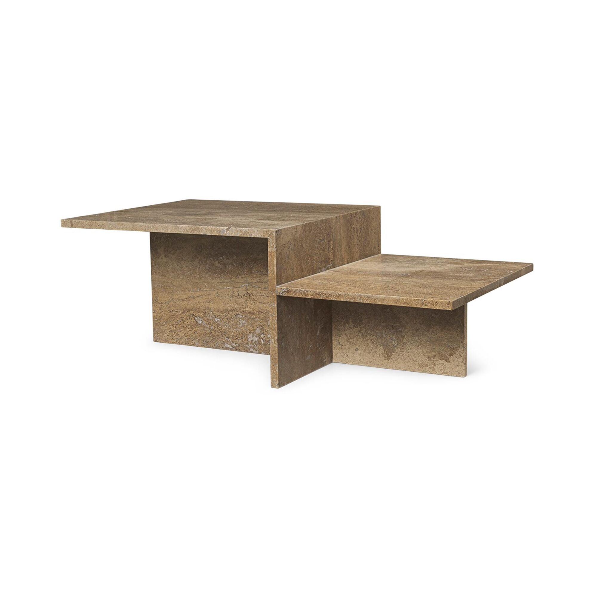 Distinct Sofabord Mrk Brun Travertine