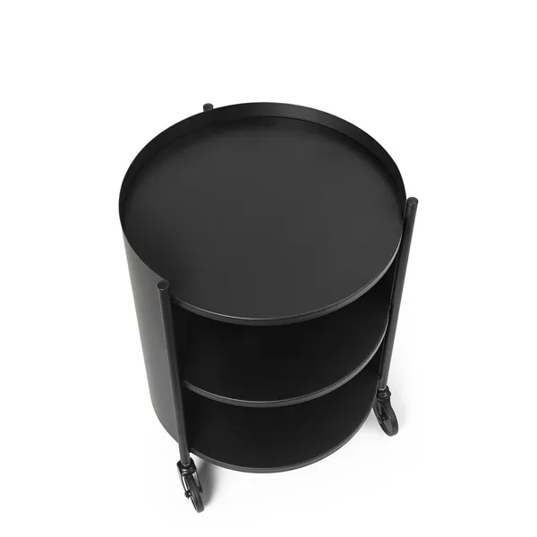 Eve Storage Rolling Table Black