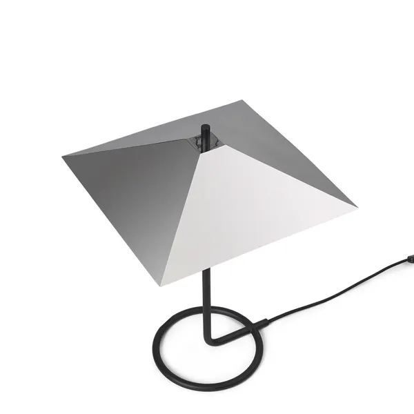Filo Bordlampe Square Sort/Mirror Polished