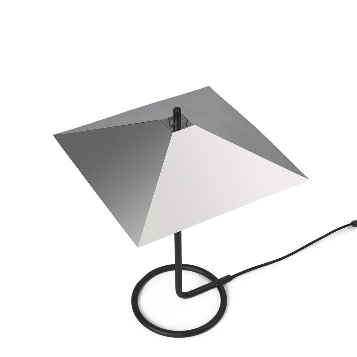 Filo Table Lamp Square Black/ Mirror Polished
