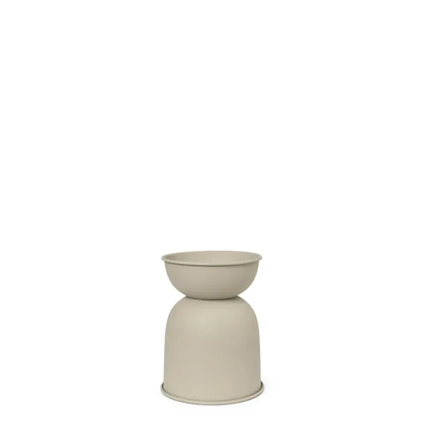 Hourglass Jar Extra Small Cashmere