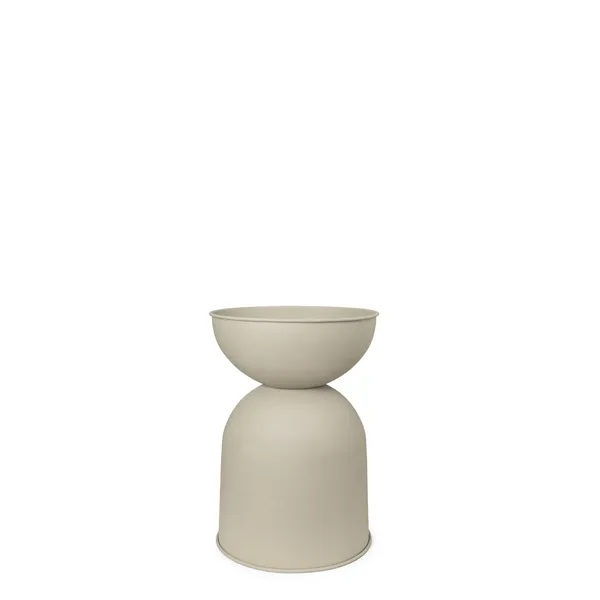Hourglass Jar Small Cashmere