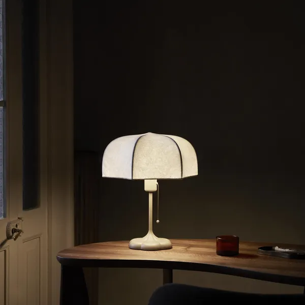 Poem Tafellamp Wit/Kasjmier