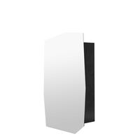 Shard Mirror Cabinet Black