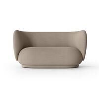 Rico Sofa 2-seter Bouclé Sand