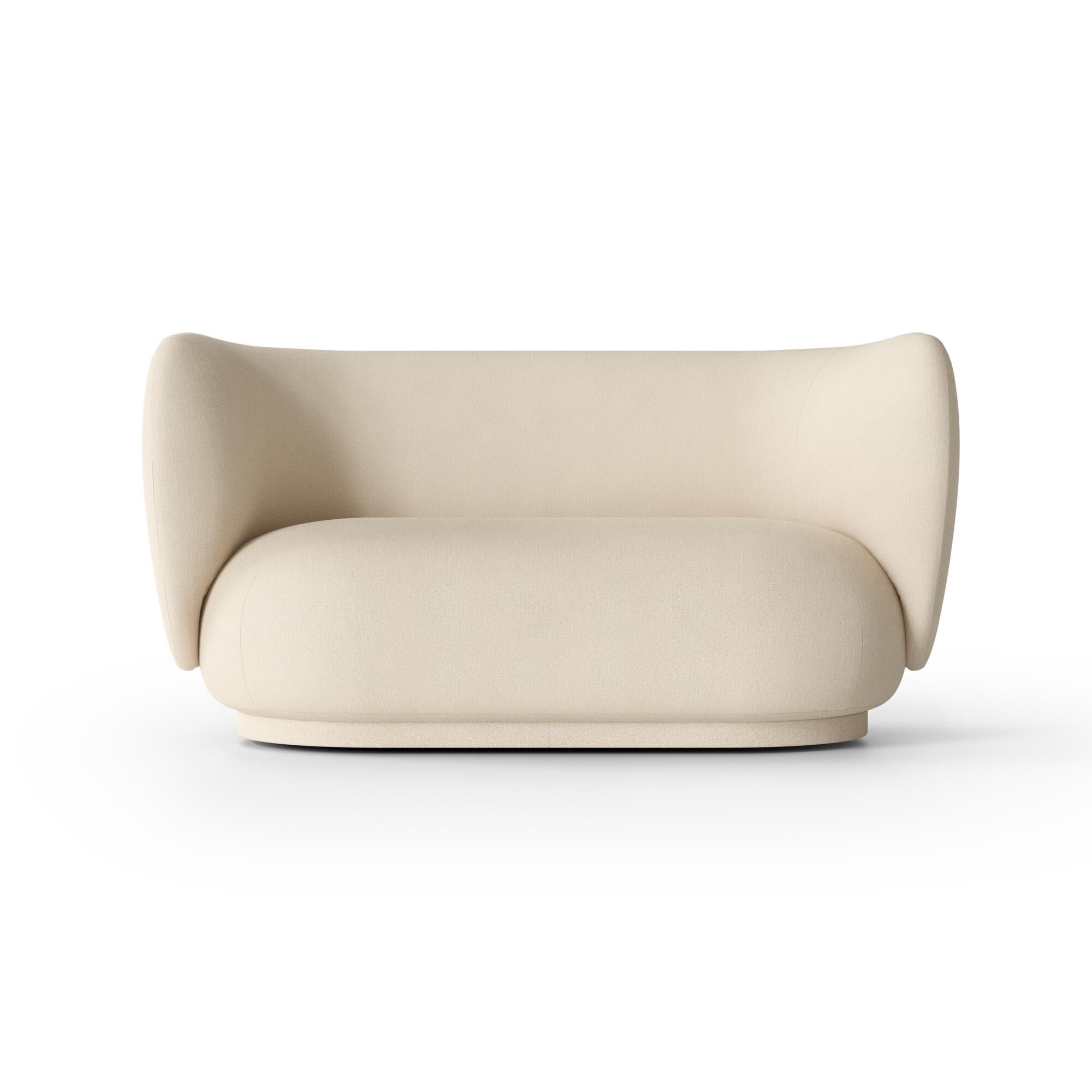 Rico Sofa 2 Seater Brushed Rhvid