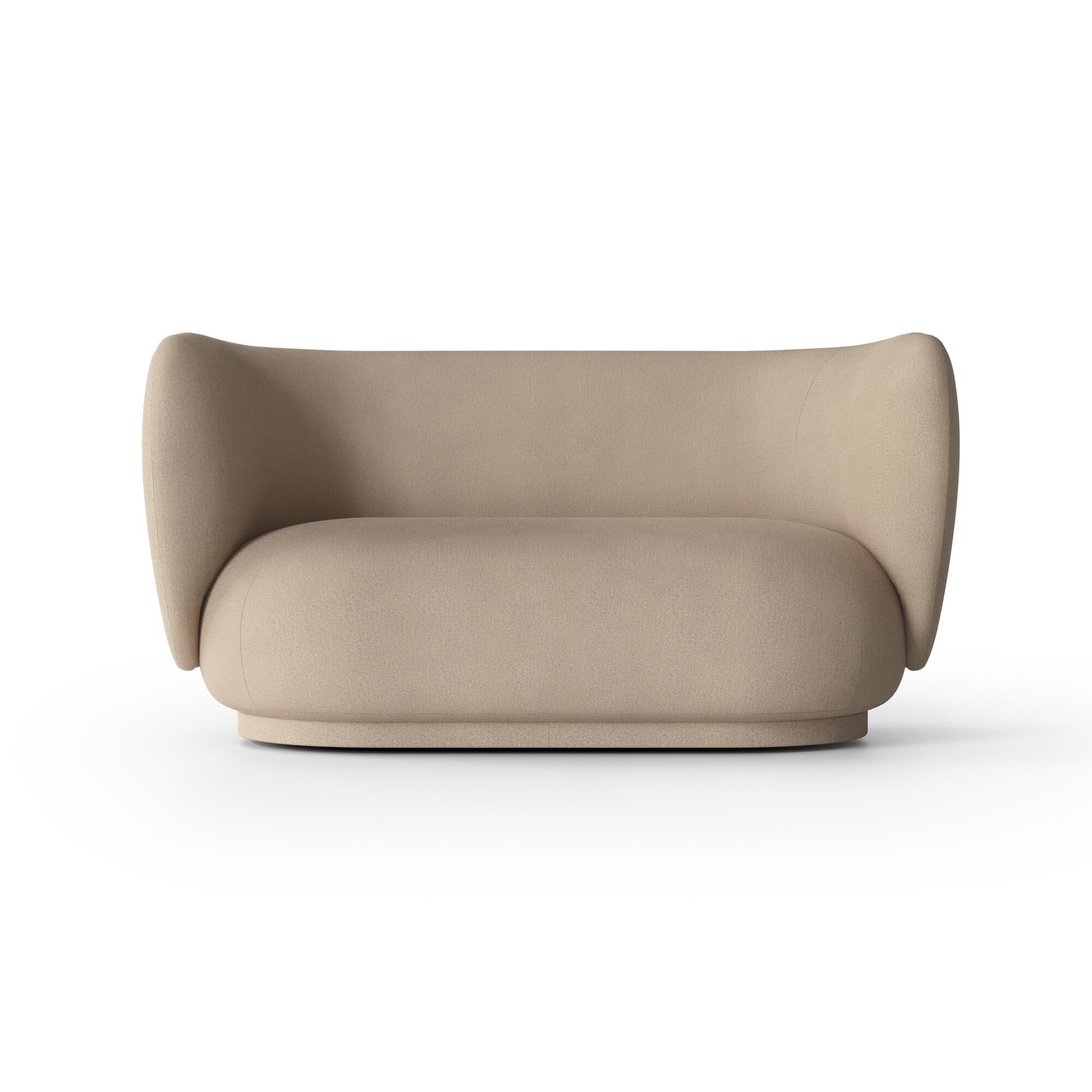 Rico Sofa 2 Seater Brushed Sand