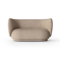 Rico Sofa 2 Seater Brushed Sand