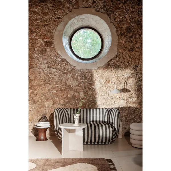 Rico Sofa 2 Seater Wool Boucle Natural
