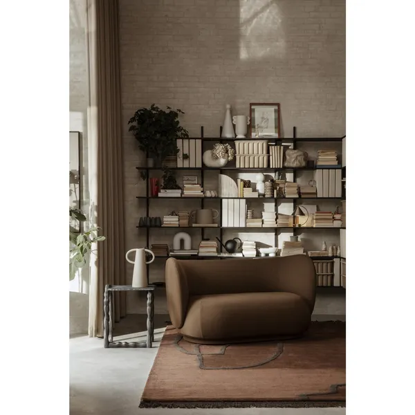 Rico Sofa 2 Seater Wool Boucle Natural