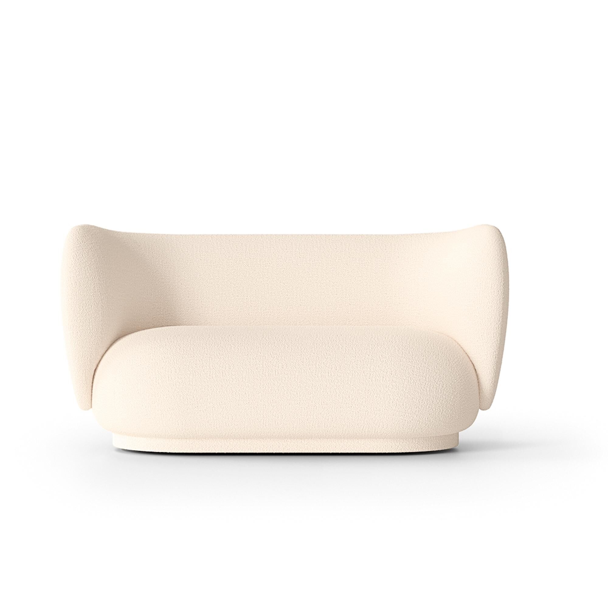 Rico Sofa 2 Seater Wool Boucle Rhvid