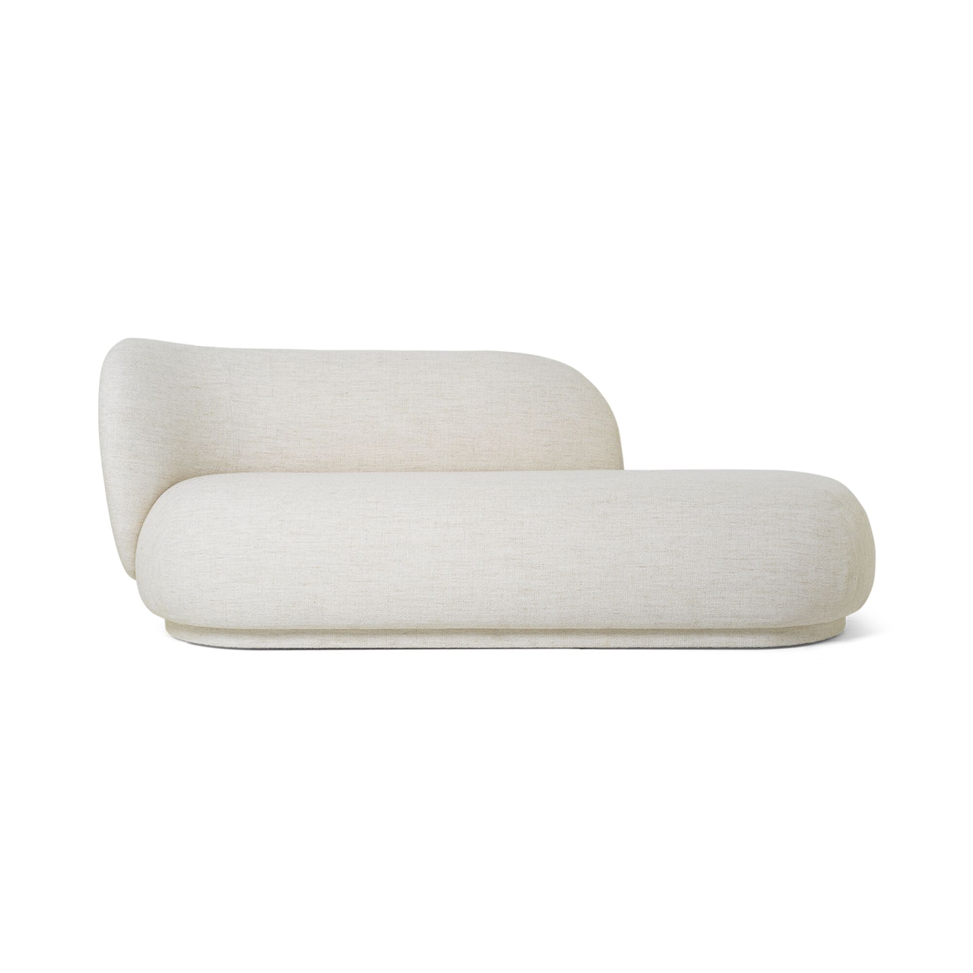 Rico Divan Boucle L Off-white